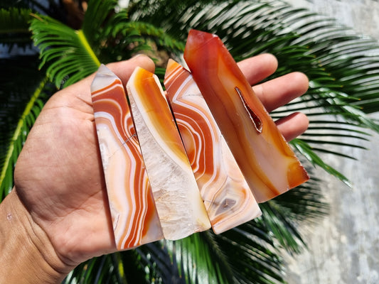 Wholesale Carnelian | Carnelian Tower | Indonesian Carnelian Points