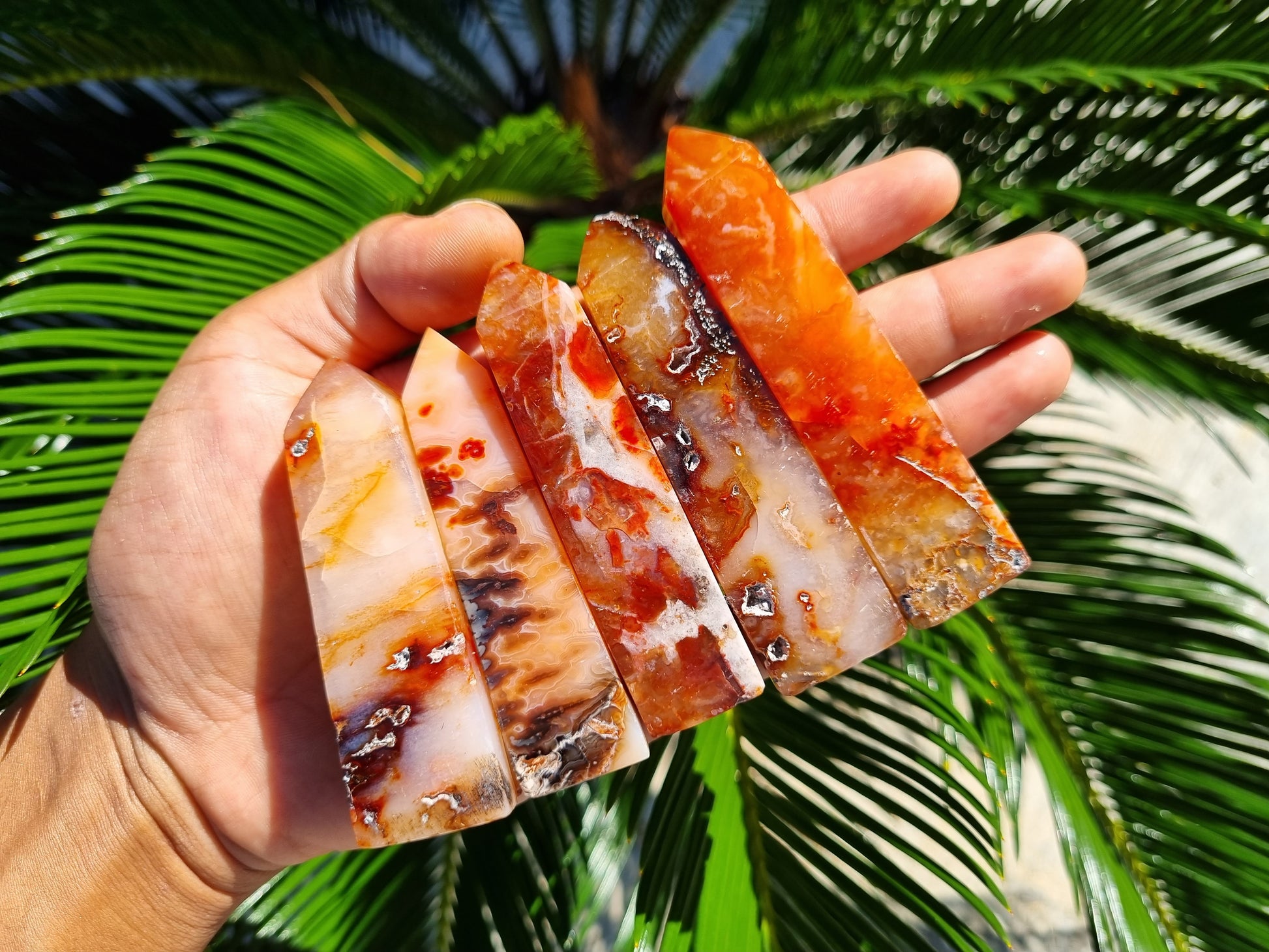 Wholesale Carnelian | Carnelian Tower | Indonesian Carnelian Points