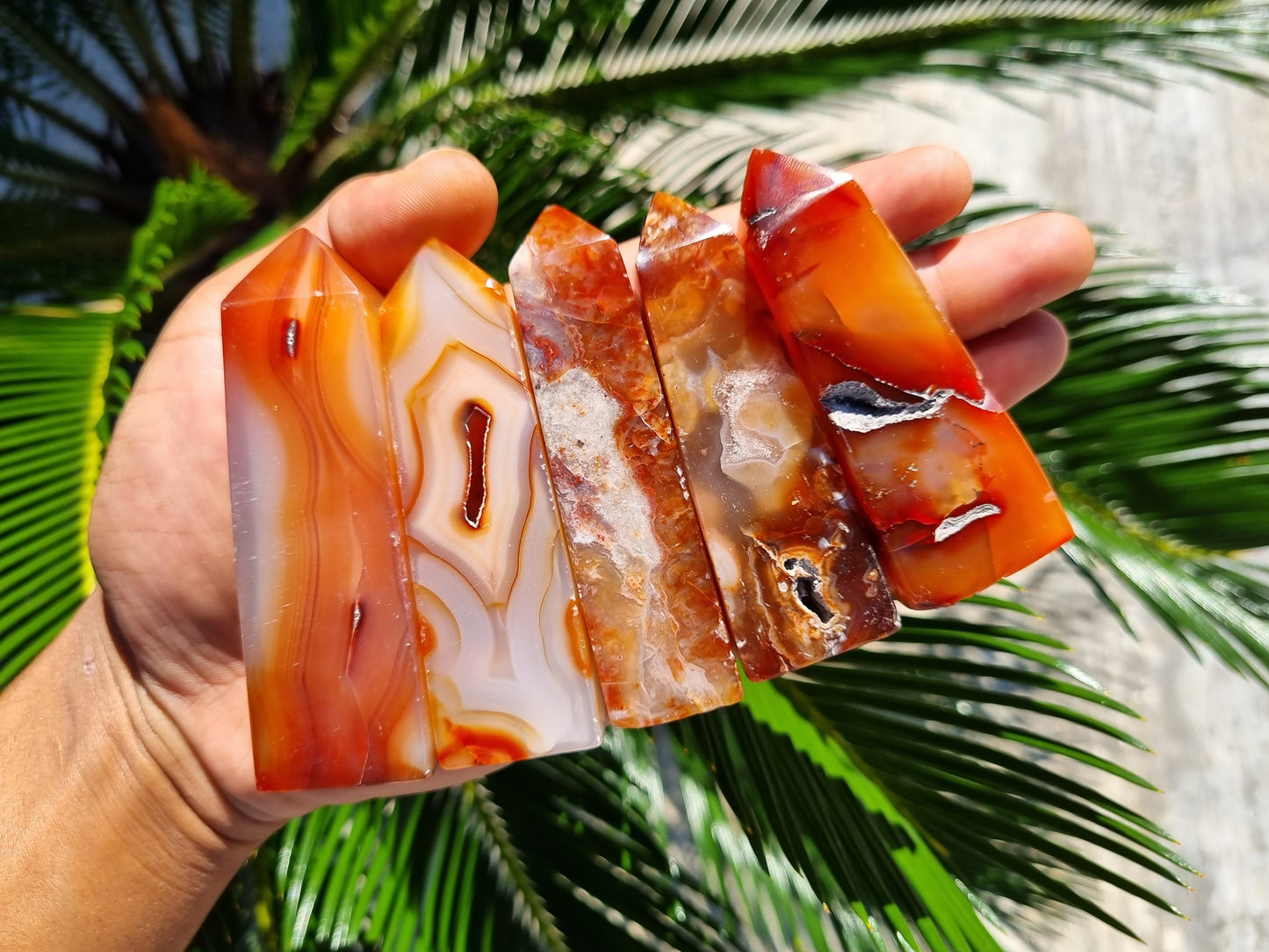 Wholesale Carnelian | Carnelian Tower | Indonesian Carnelian Points