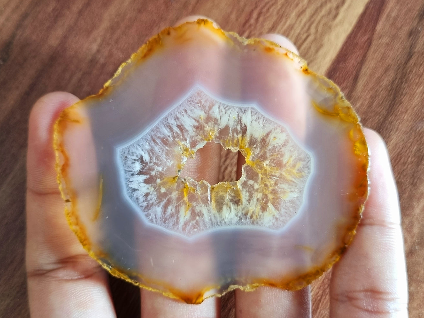 Iris Rainbow Agate Slice | Rainbow Agate Slice | Iris Agate Rainbow