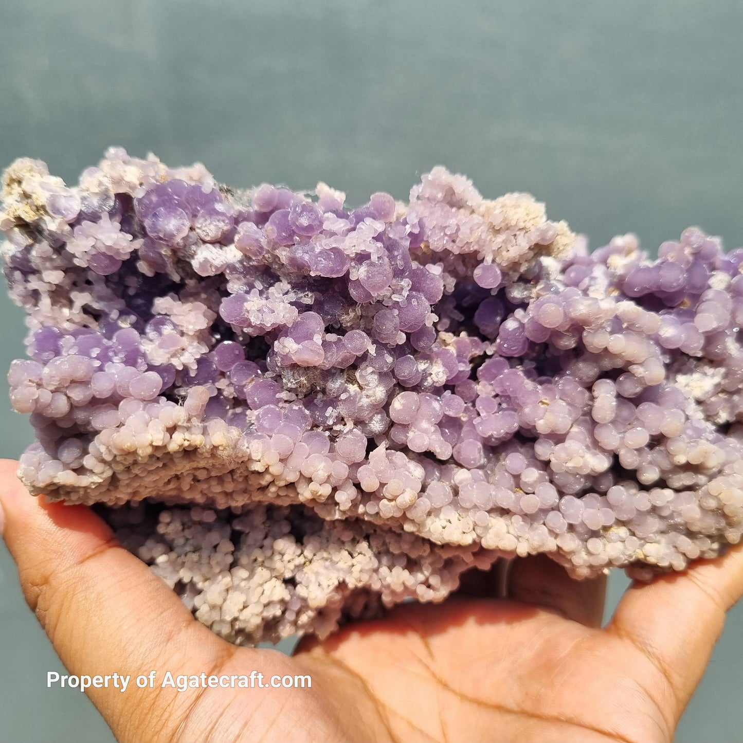 Sparkling Grape Agate - Grape Botryoidal Agate