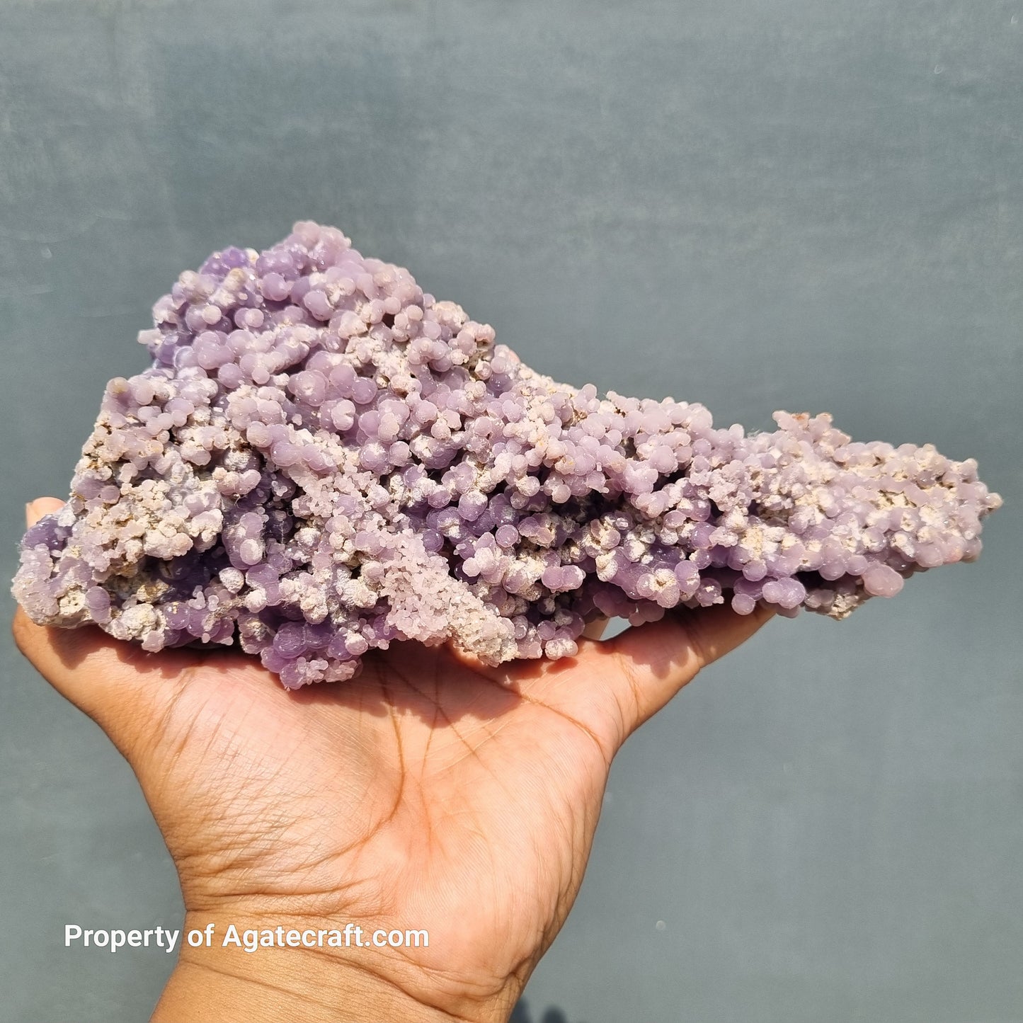 Sparkling Grape Agate - Grape Botryoidal Agate