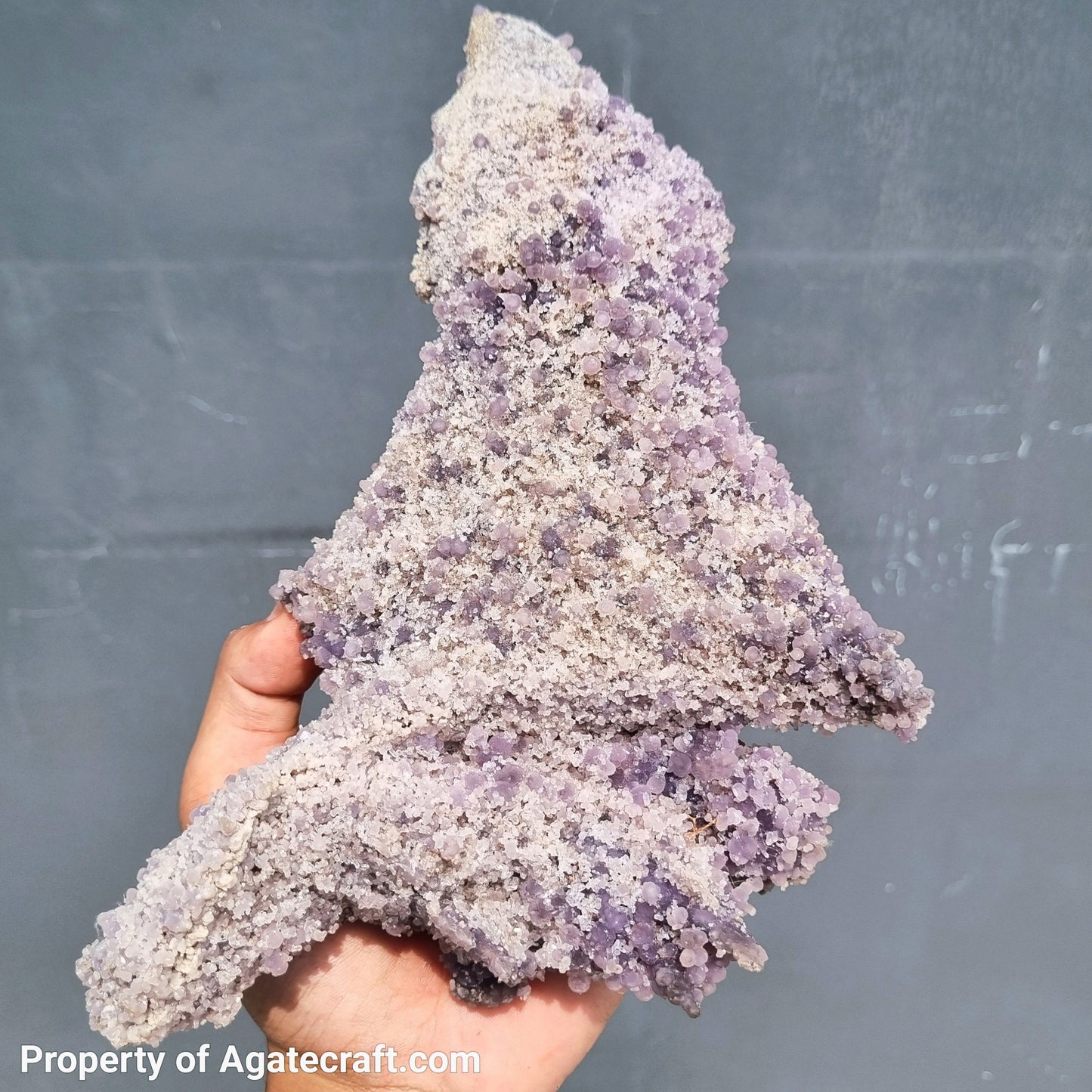 Grape Agate For SALE - Indonesian Grape Agate Sparkling Specimen