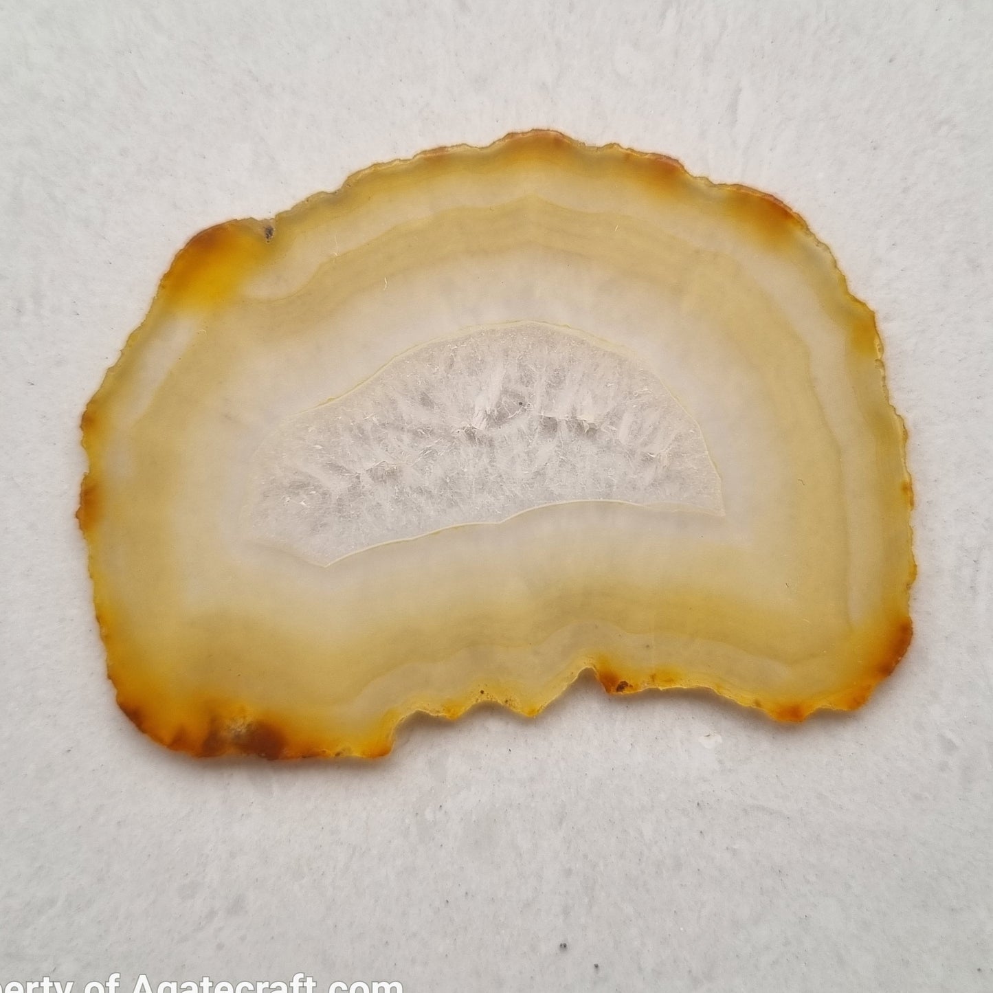 Gorgeous Iris Agate Slice - Rare Collection of Indonesia Rainbow Iris Agate