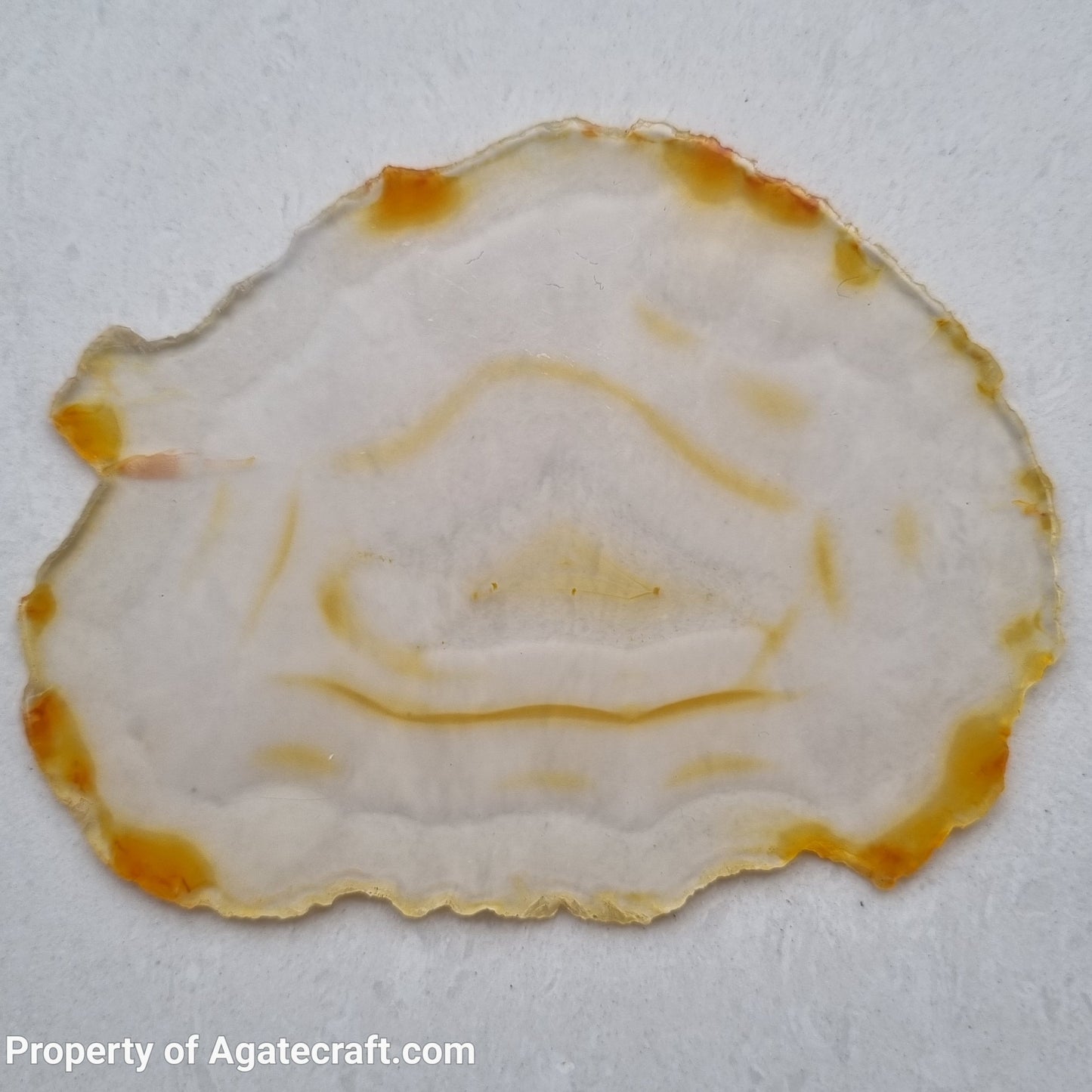 Phenomenal Iris Agate Slice - Rare Collection of Indonesia Rainbow Iris Agate